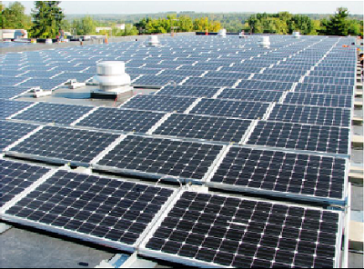 View North Along East Edge - Above Garage