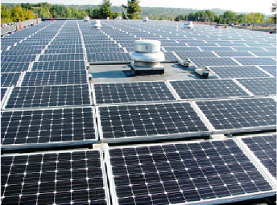 View North of Array - Above Garage